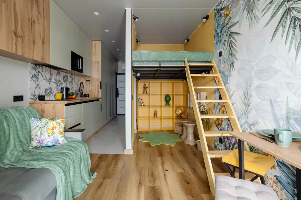 Сочи: Kislorod 126 Stilnaya Dvukhurovnevaya Studiya Flat