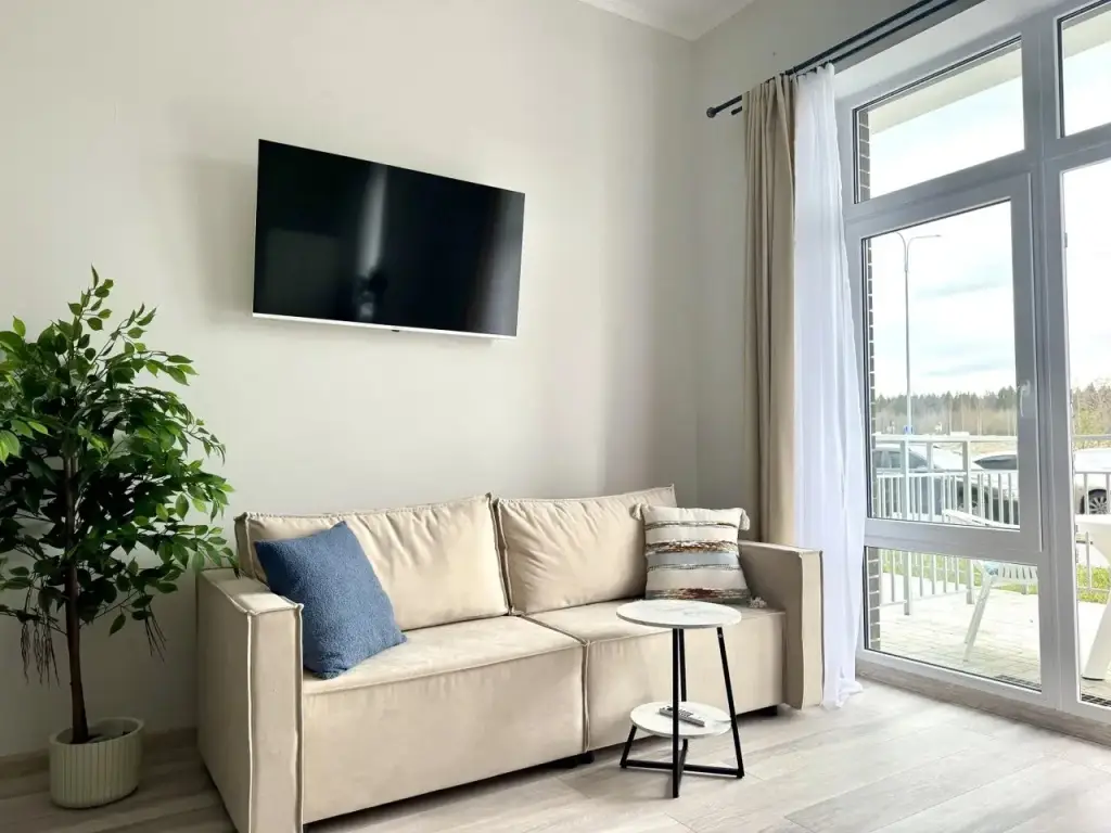 Петрозаводск: Апартаменты Hygge Karelia с Большой Террасой у Набережной