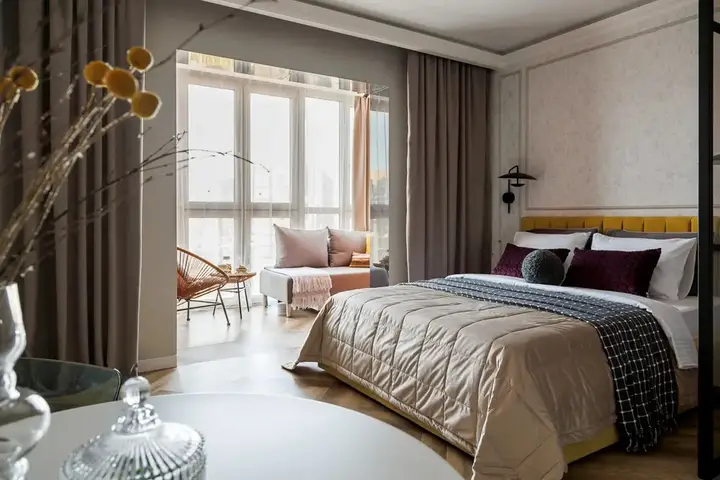 Иркутск: Апартаменты Relax View | Rasko home | c красивым ночным видом с высоты полета птиц