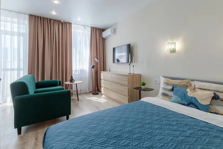 Самара: Апартаменты RentPlaza премиум в районе ТЦ Космопорт