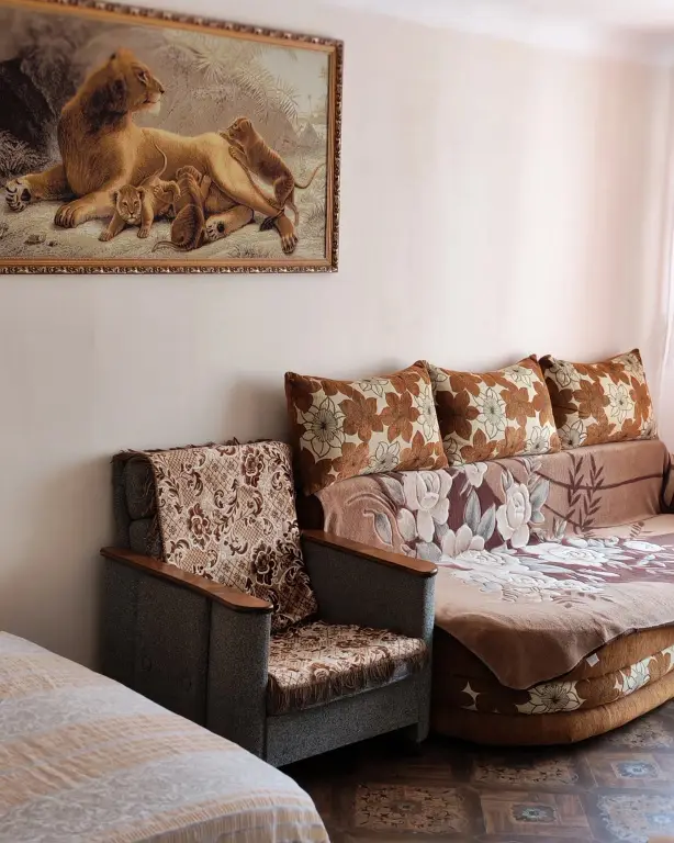 Себеж: Квартира 1-к. 35 м², 2 кровати