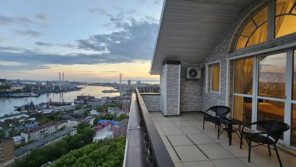 Квартира Золотой с Террасой Вид на Море без Кухни — фото 1