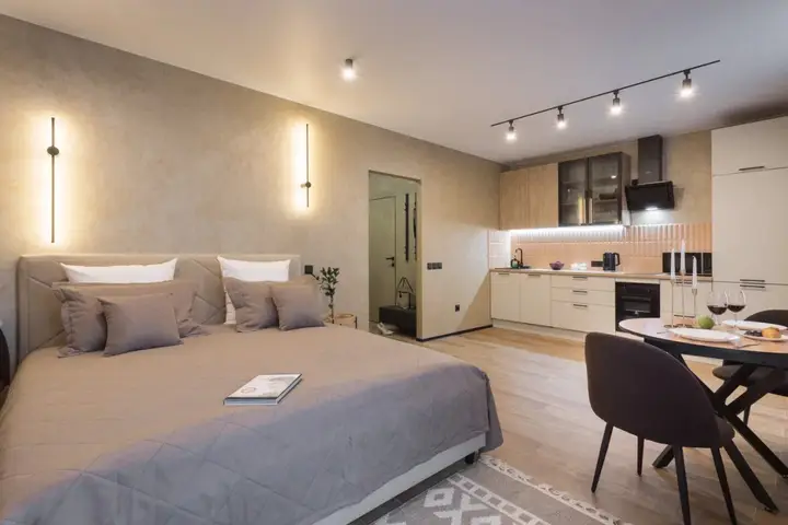 Петрозаводск: Апартаменты Hygge Karelia Amber Studio