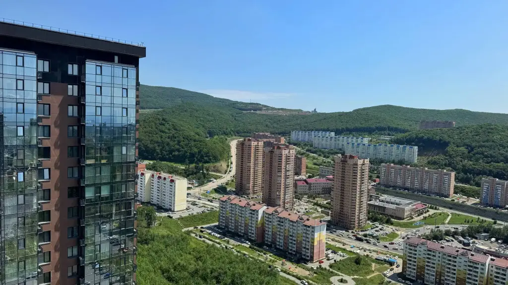 Владивосток: Квартира Уютная однокомнатная с панорамным балконом