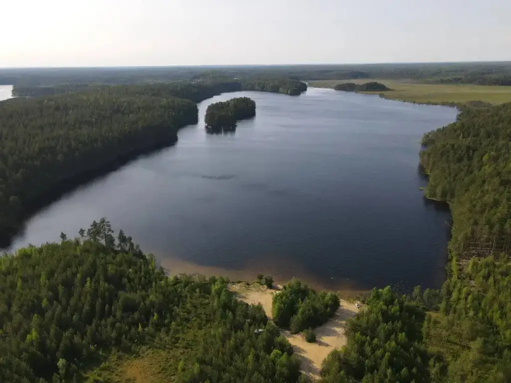 Олонец: Частный дом Panorama Village в д. Нурмойла