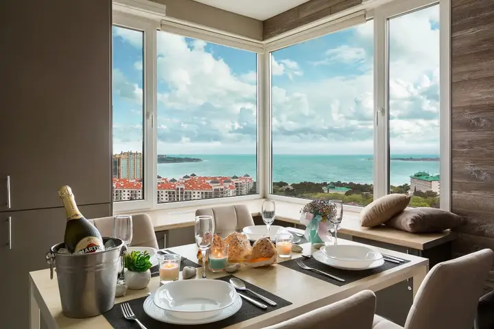 Геленджик: Апартаменты от Топ Геленджик Панорама & Геленджик I Family Royal Suite 2+2+2 гостя