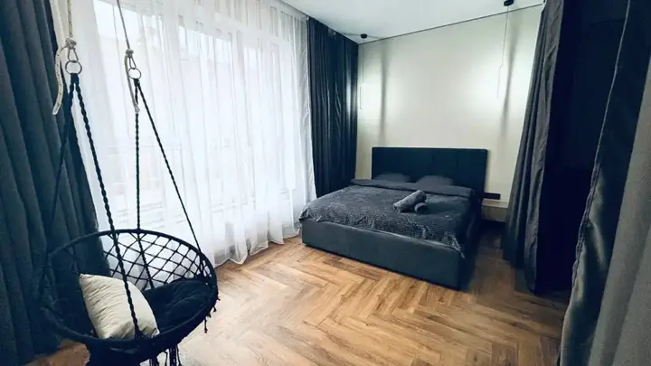 Уфа: Квартира Просторные апартаменты Iremel Tower в Уфе