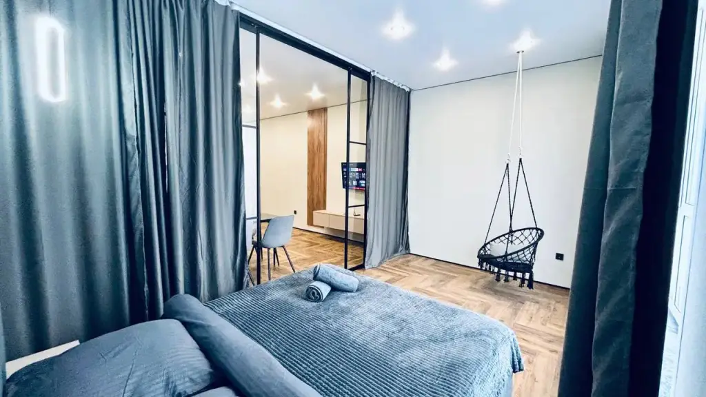 Уфа: Квартира Просторные апартаменты Iremel Tower в Уфе
