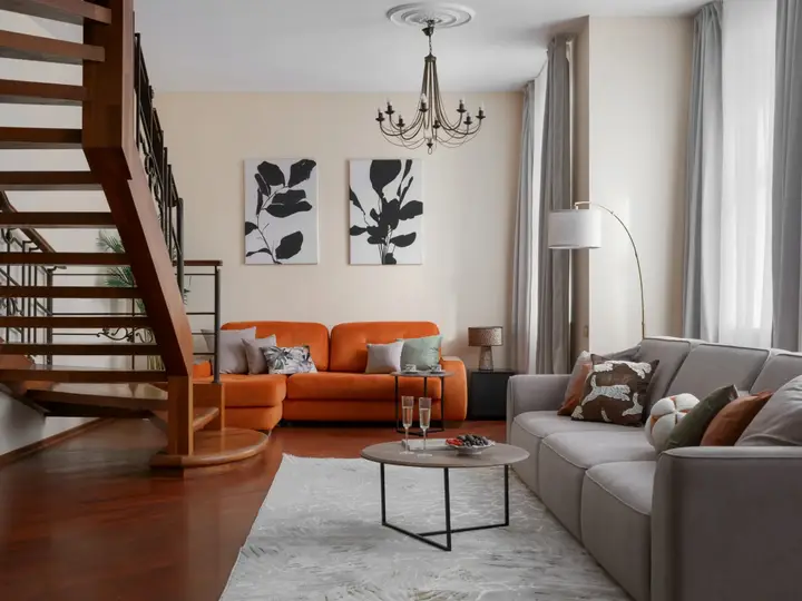 Shiryayevo: Квартира GM Apartments Шикарная двухуровневая у Арбата