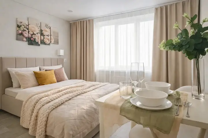 Уфа: Квартира Студия у Южного автовокзала — Liberty Sity Apartments
