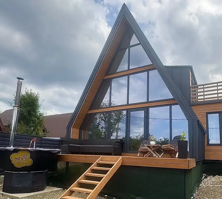 Каменномостский: Частный Дом A-Frame. Emerald. Las Nubes Village