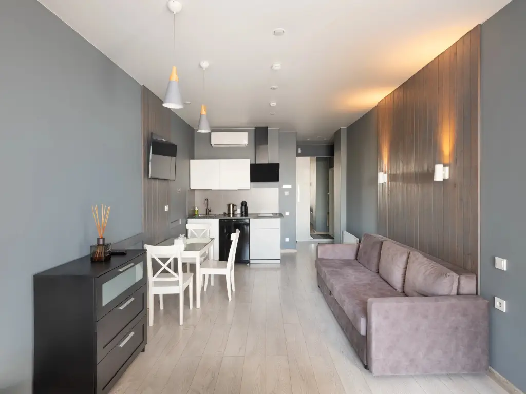 Владивосток: Апартаменты Люкс Ponte D'Oro с видом на бухту и мосты by Panorama Suites Group