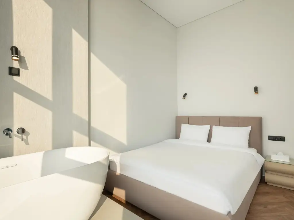 Владивосток: Апартаменты Двухкомнатный пентхаус с ванной и видом на море by Panorama Suites Group