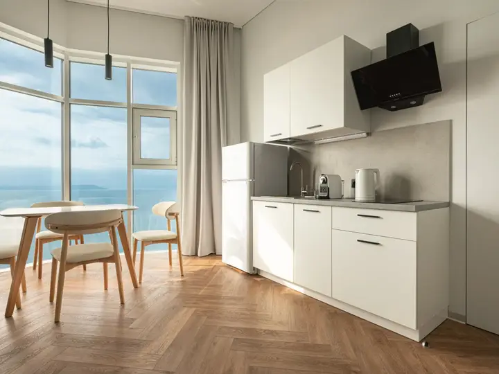 Владивосток: Апартаменты Двухкомнатный пентхаус с ванной и видом на море by Panorama Suites Group