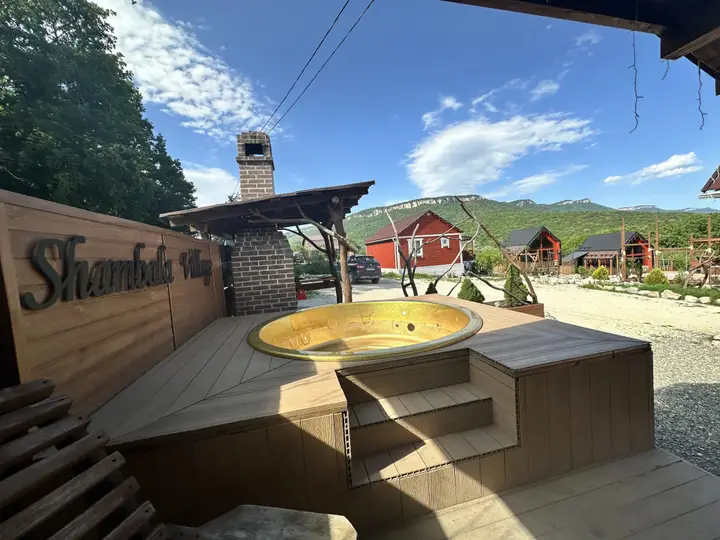 Даховская: Частный Дом Shambala Village до 10 Человек