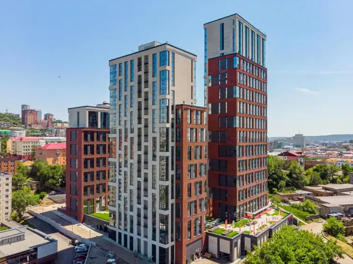 Владивосток: Апартаменты в центре с видом на море в ЖК Бизнес-Класса