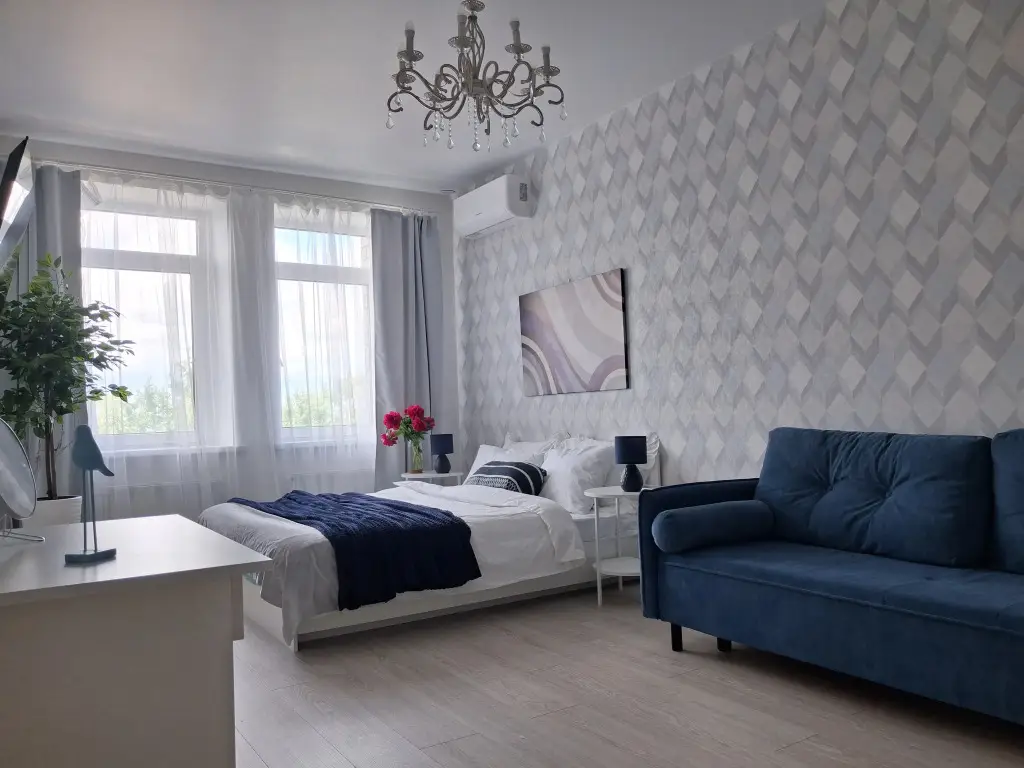 Воронеж: Квартира Nice в ЖК Маяковский от DeNewHome с Видом на Водохранилище