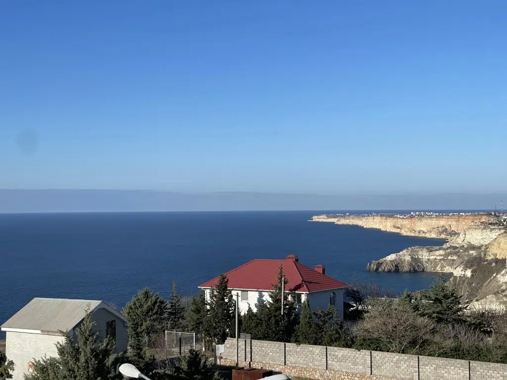 Севастополь: Апартаменты на мысе Фиолент, с шикарным панорамным видом на море