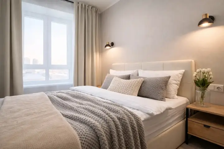 Уфа: Квартира Видовая Евродвушка у Набережной Белой — Liberty Sity Apartments