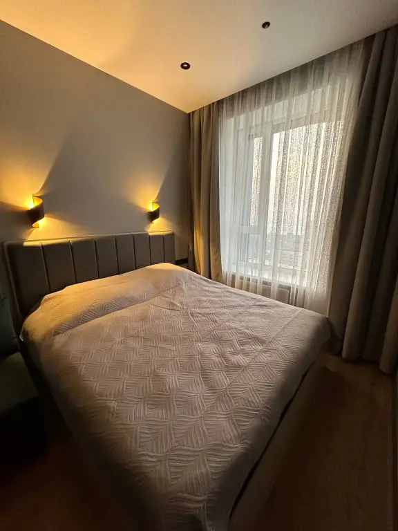 Квартира студия с видом на море, 25 м², 2 кровати — фото 1
