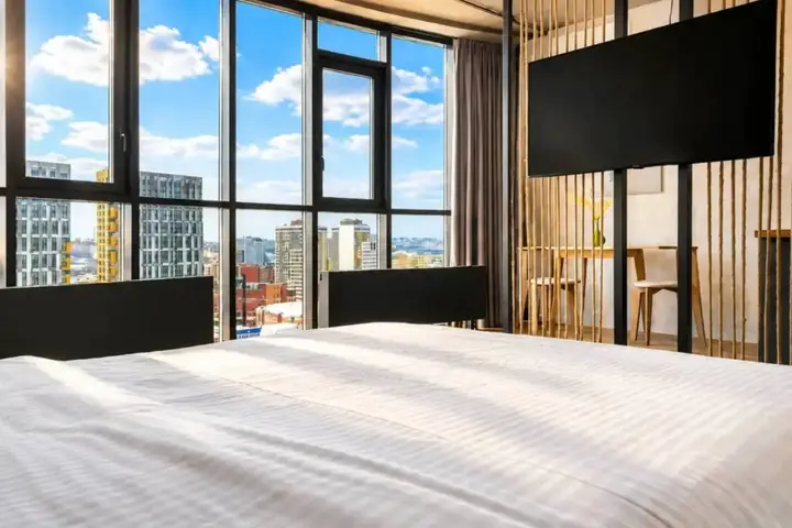 Уфа: Квартира Видовая Студия у ТРЦ Иремель — Liberty Sity Apartments