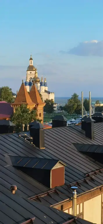 Тобольск: Квартира с Видом на Иртыш и Соборную Колокольню