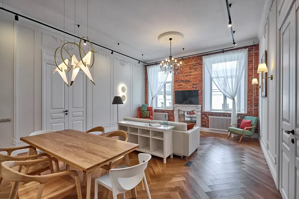 Sukhaparina: Апартаменты D Apartments с 2-мя Спальнями и Просторной Ванной с Окном
