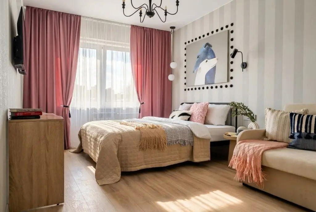 Квартира Бонбон-сьют  Rasko home просторная Арт-2- комнатная квартира в центре города — фото 1