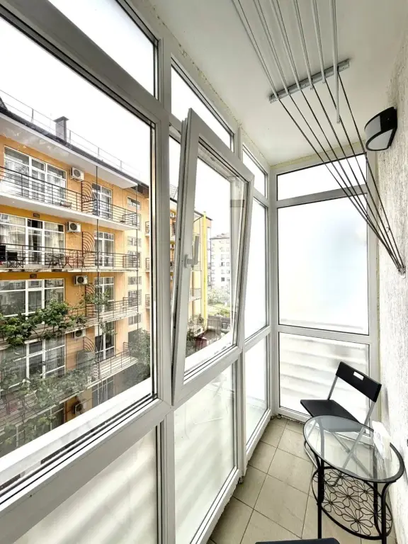 Сочи: Квартира Студия 27 м² 2 кровати