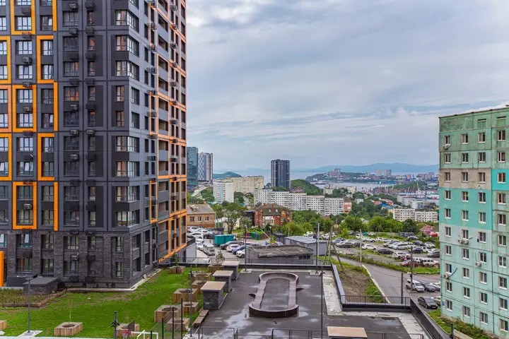Владивосток: Квартира во Владивостоке между Русским и Золотым Мостами TOPHOUSE