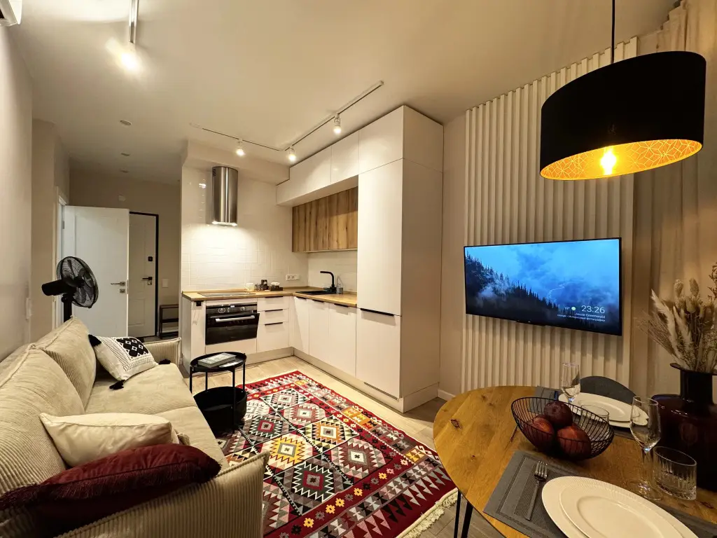 Москва: Квартира Lalapart Red Velvet Красный Бархат в ЖК Савеловский Сити