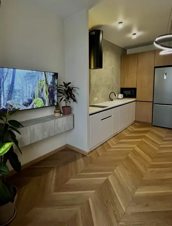 Квартира Дизайнерская на 6 этаже с видом на лес и шумом реки Подкумок — фото 1