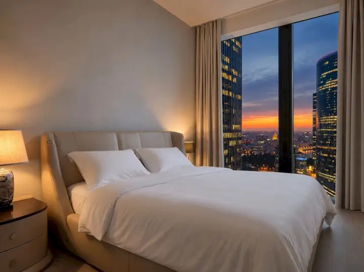 Москва: Апартаменты Москва Сити AV Sunset 2х комнатные с подсветкой и колонкой от AV Aparts