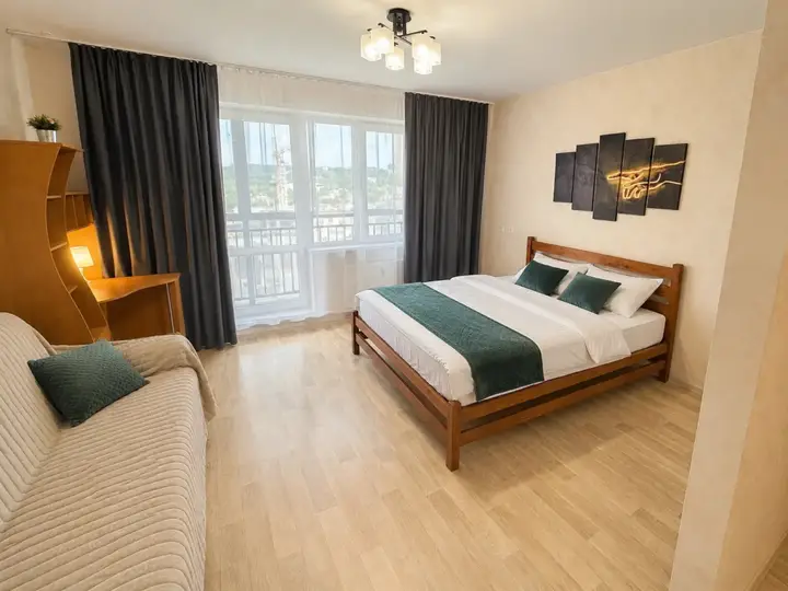 Красноярск: Квартира 1-к., 40 м², 2 кровати