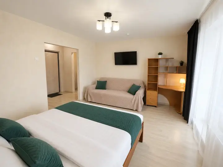 Красноярск: Квартира 1-к., 40 м², 2 кровати