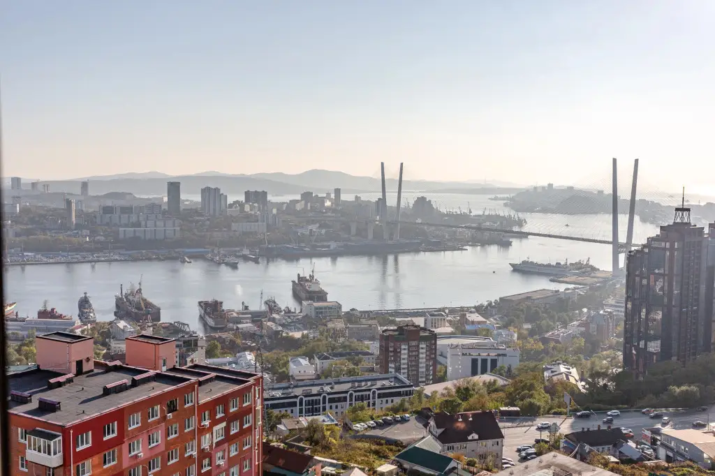 Владивосток: Квартира Уникальная посуточно с видом на Золотой мост