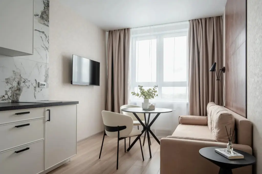 Нижний Новгород: Апартаменты Good Vibes Apartments на ул.1-я Оранжерейная 14А