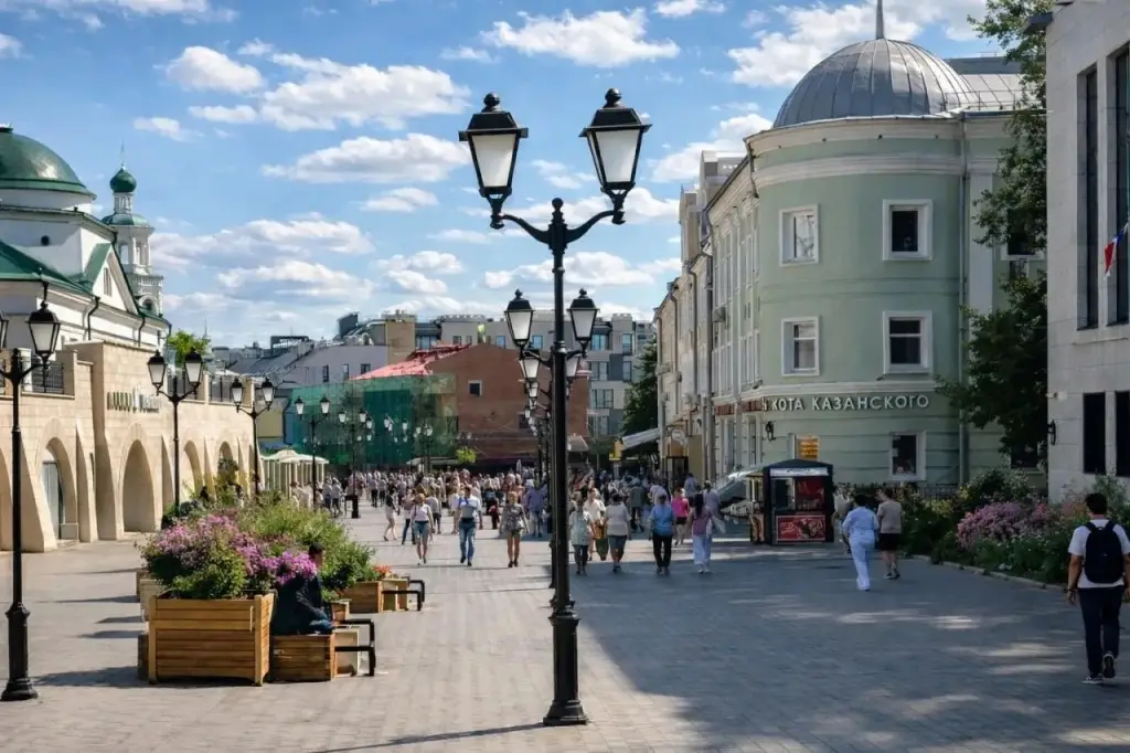 Казань: Квартира Уютная на Баумана с парковкой