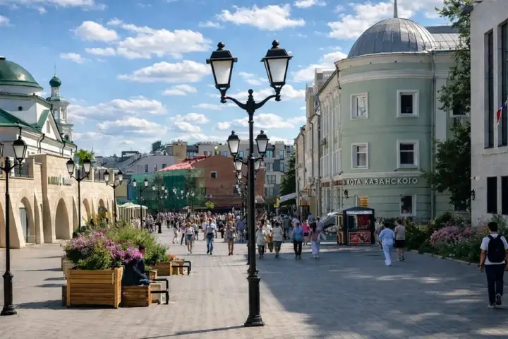 Казань: Квартира Уютная на Баумана с парковкой