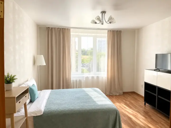 Новосибирск: Квартира Уютная В Кольцово до 4 Гостей Рядом Скиф Заселение 24/7