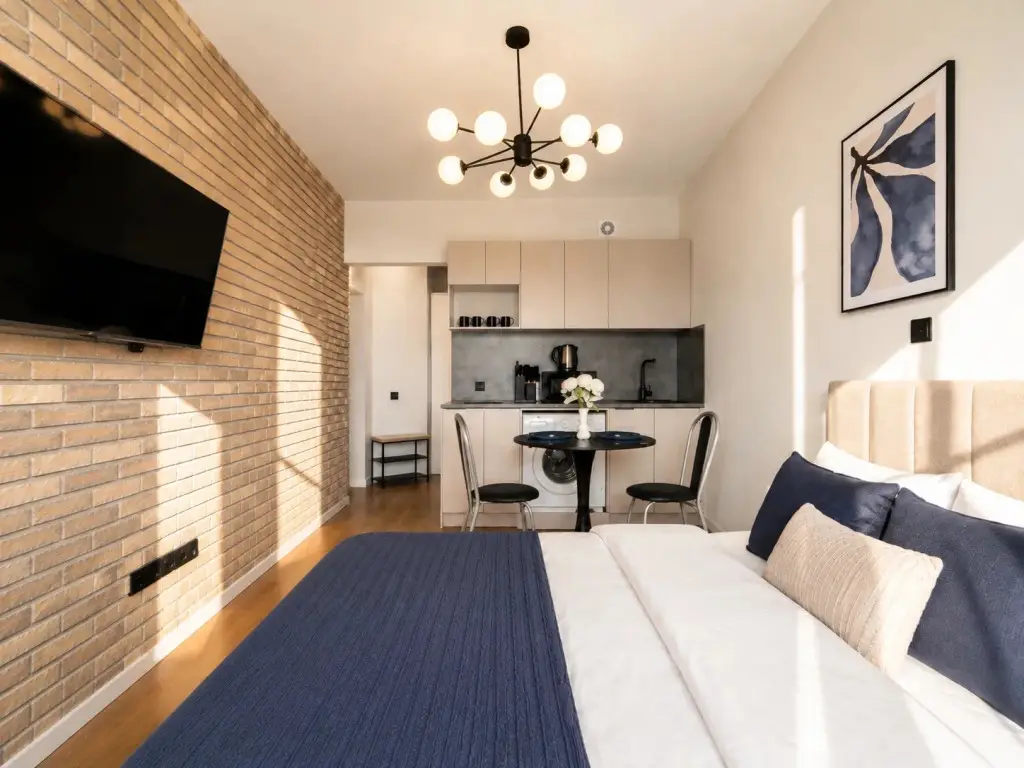 Уфа: Квартира Студия на Пархоменко в  Жк Виденеевский Liberty Sity Apartments