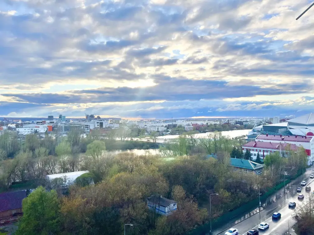 Казань: Квартира с видом на озеро