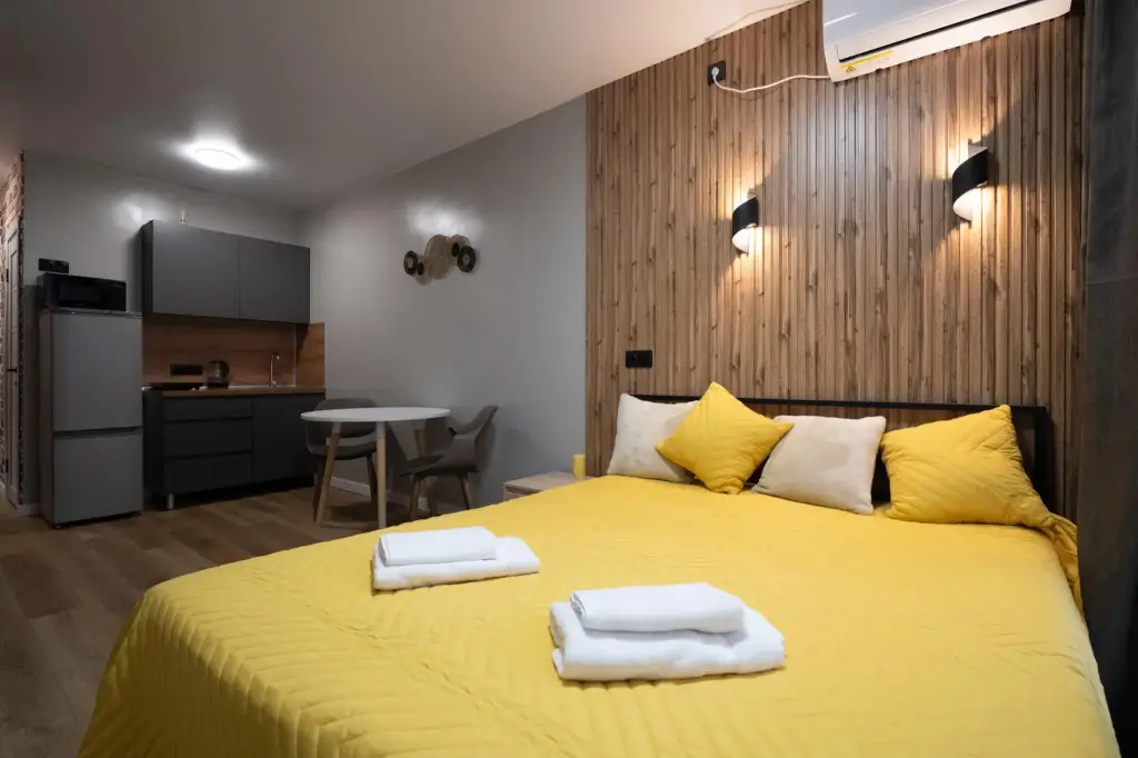Москва: MOKO Apartments на улице Новоостаповская д. 20
