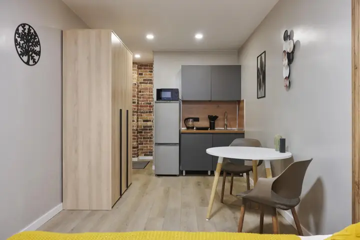 Москва: MOKO Apartments на улице Новоостаповская дом 20