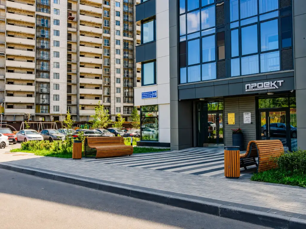 Апартаменты на улице Мансура Хасанова — фото 1