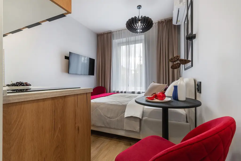 Москва: Квартира Студия Queenstay Театро на Маяковской