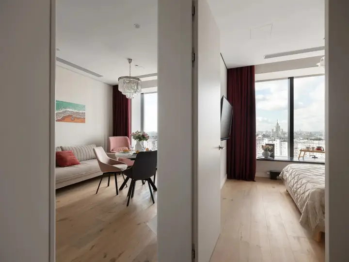 Москва: Апартаменты Smart Lofts Premier Отдельная Спальня 1 Мин До М. Курская Садовое Кольцо