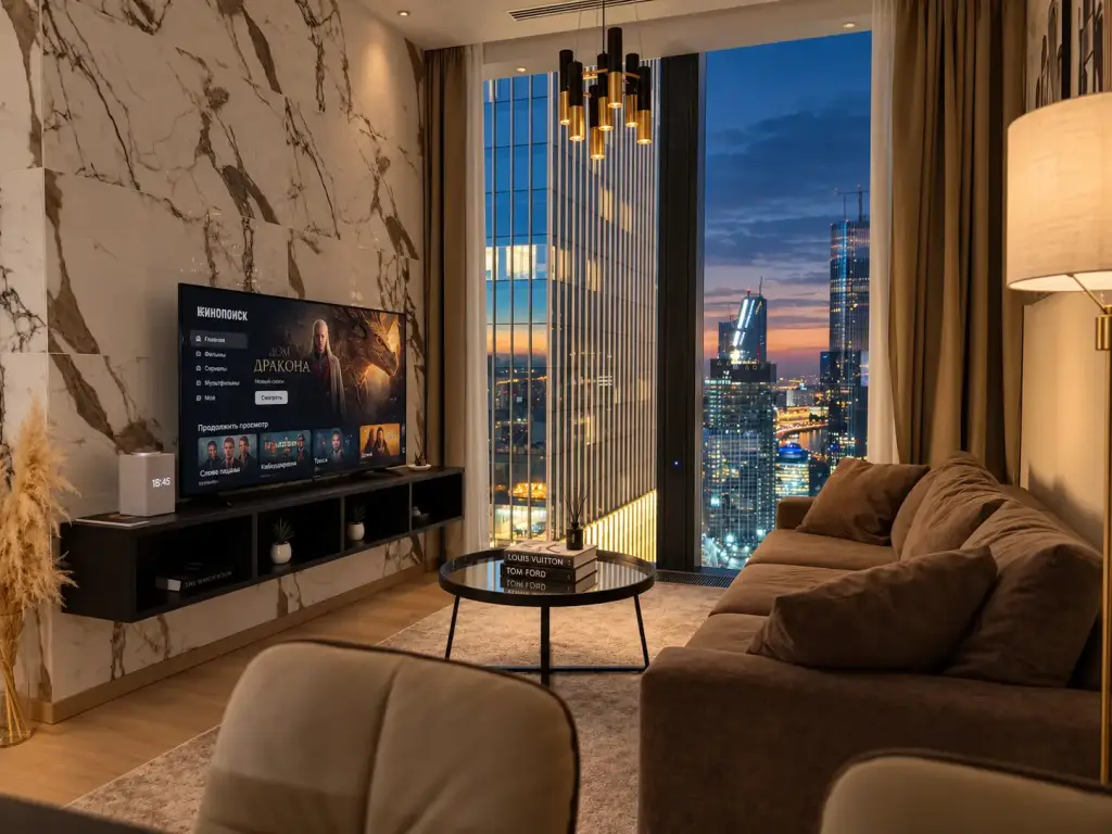 Москва: Апартаменты Sky City Moscow Эксклюзивный мраморный! Редкая широкая панорама на все башни Москва Сити! Алиса Макс