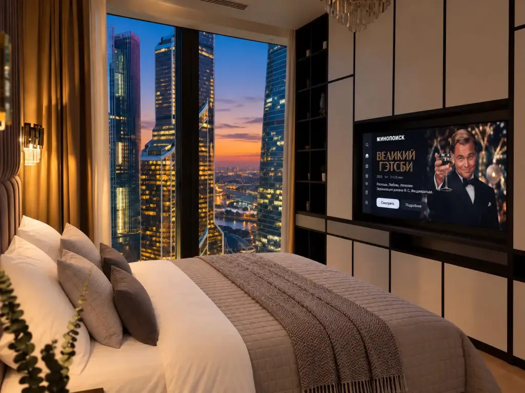 Москва: Апартаменты Sky City Moscow Эксклюзивный мраморный! Редкая широкая панорама на все башни Москва Сити! Алиса Макс