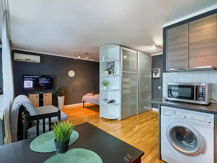 Москва: Апартаменты Dark Apartments На Ленинградском 33A